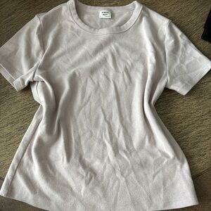 Sunday Best Light Pink Short Sleeve Tee